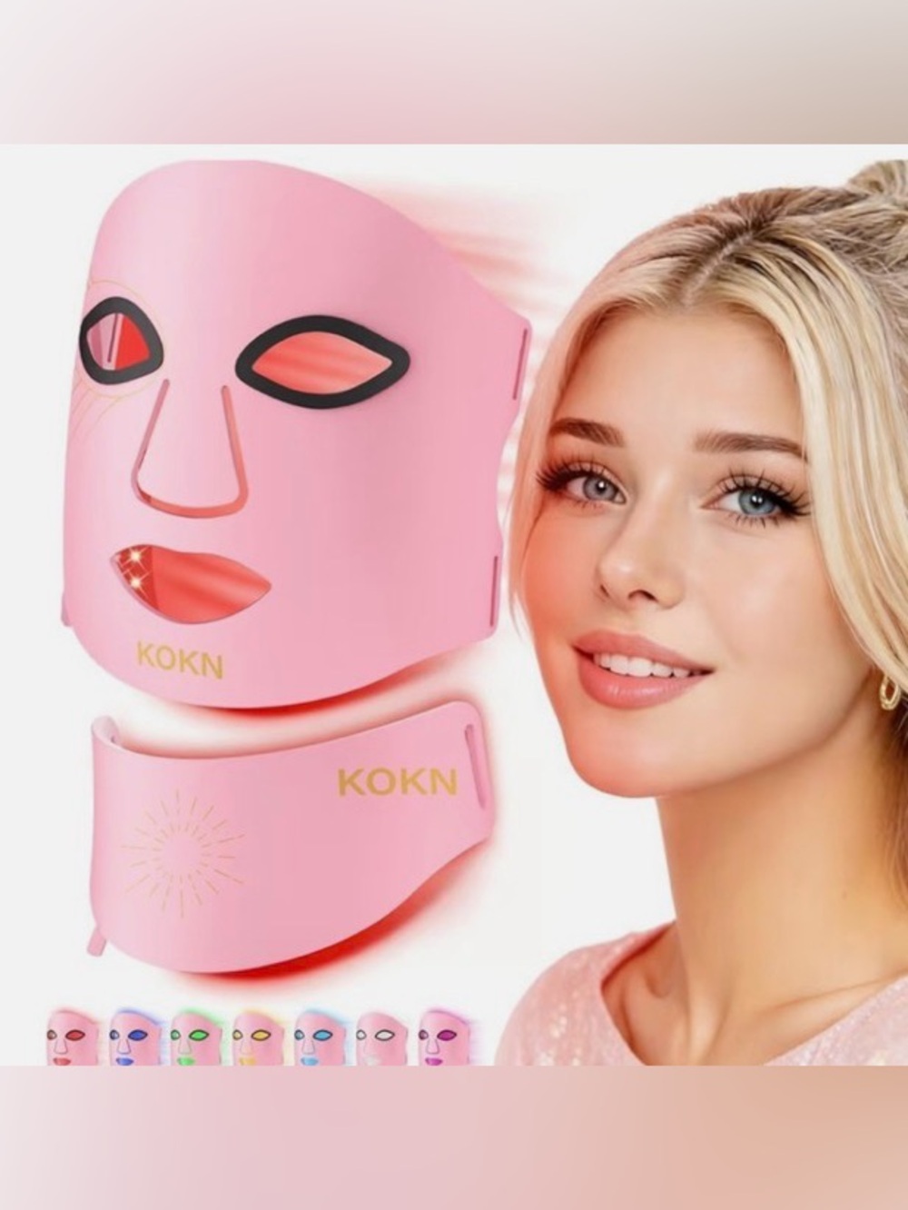 KOKN LED Light Face Mask
